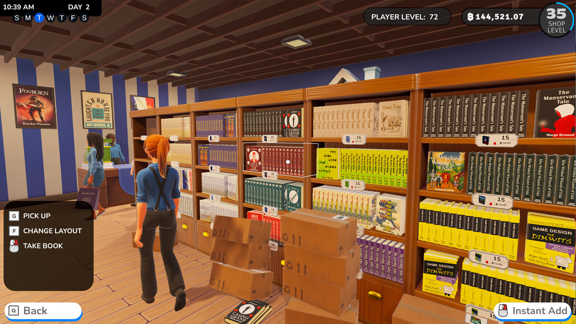 Bookshop Simulator screenshot 2